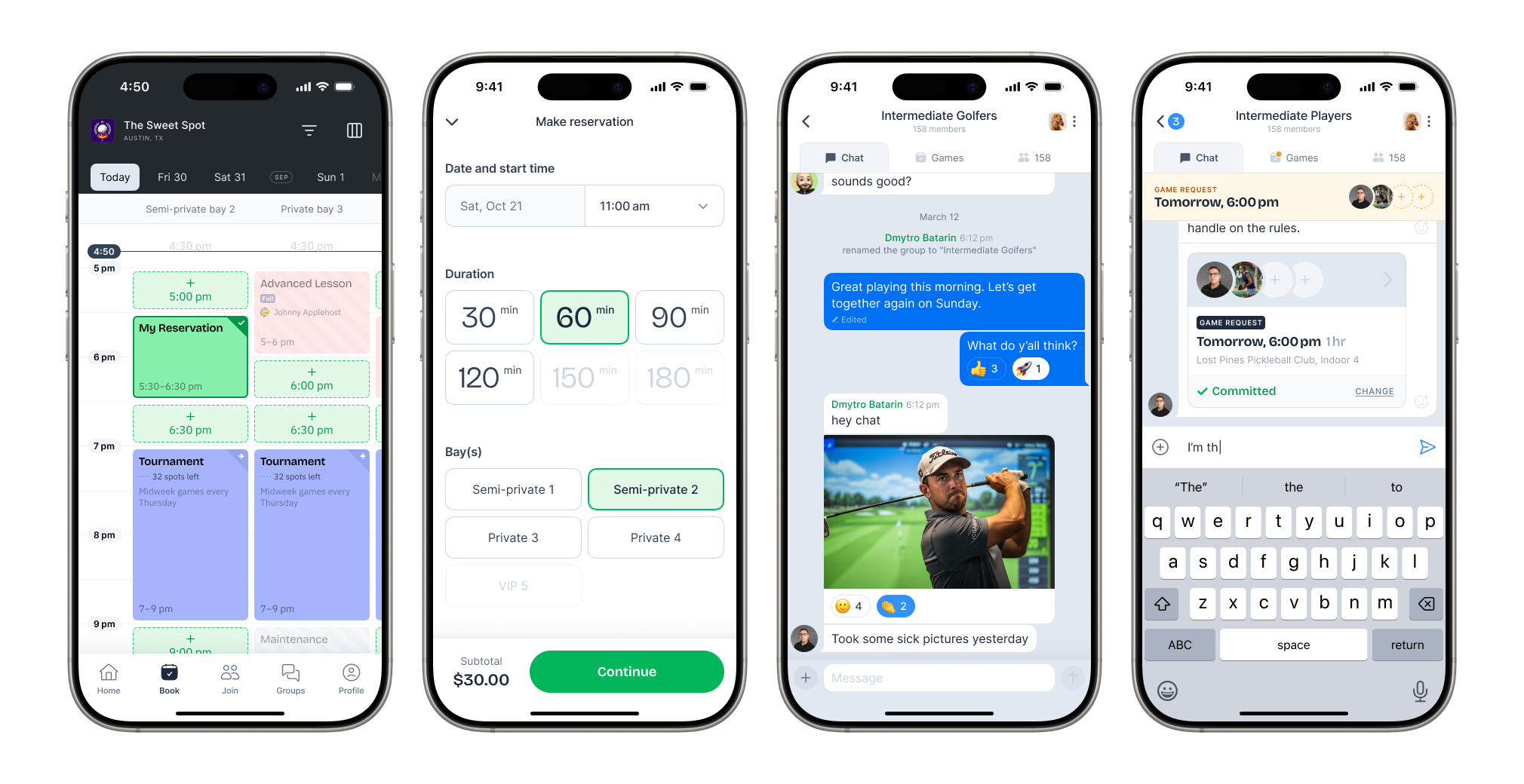 OpenCourt, the game-changing booking platform built to fill courts and simulators fast, engage your community, and elevate your entire facility.